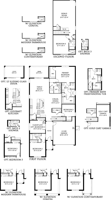 Floorplan image of Dream Finders Homes - Ravenna II