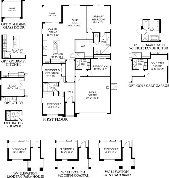Floorplan image of Dream Finders Homes - Sorrento