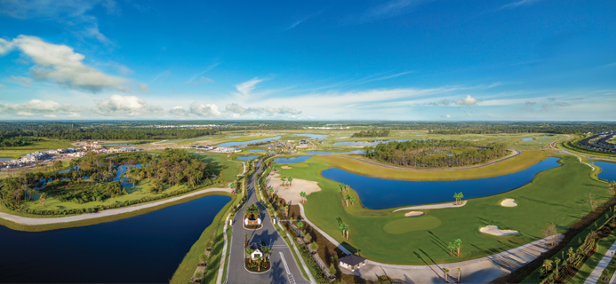 Glynlea Golf Course Aerial