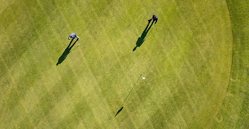 aerial of Florida Golf Course