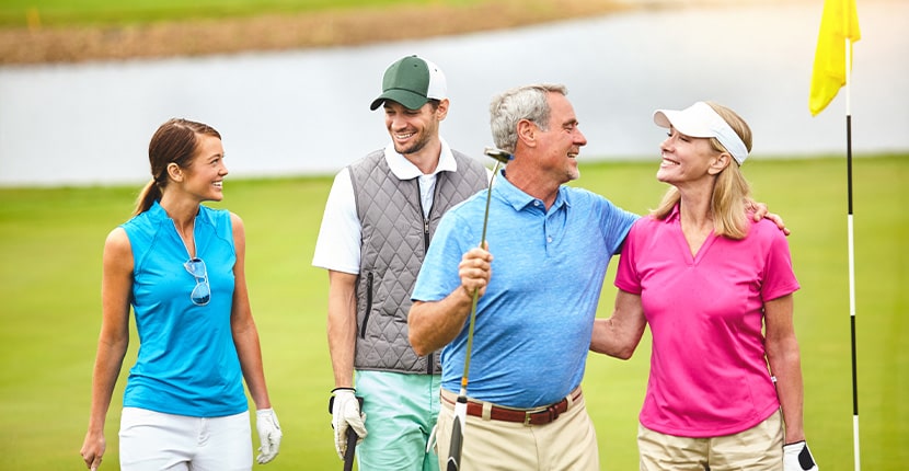 Florida Golf members on the course