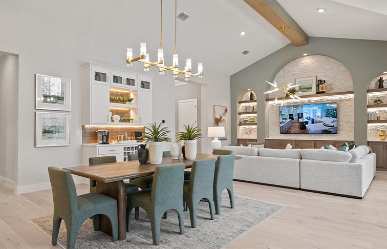 Perry Homes Single-Family Home Interior at Glynlea