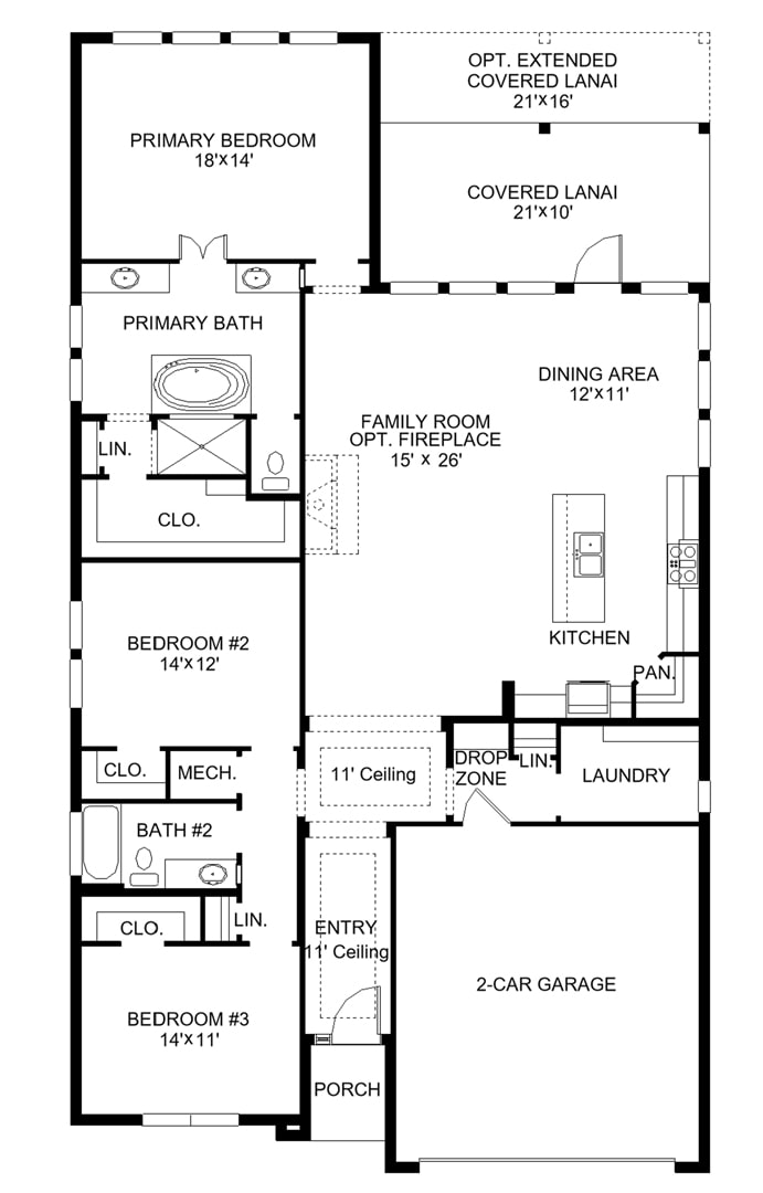 Floorplan image of Perry - 2016F