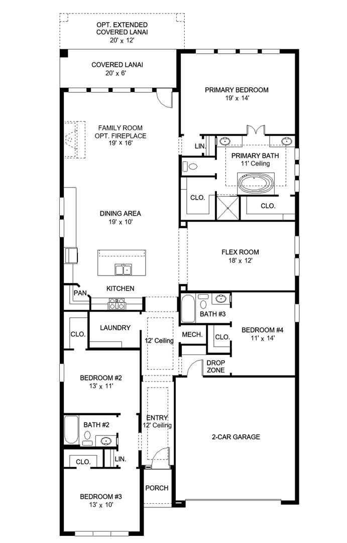 Floorplan image of Perry - 2517F
