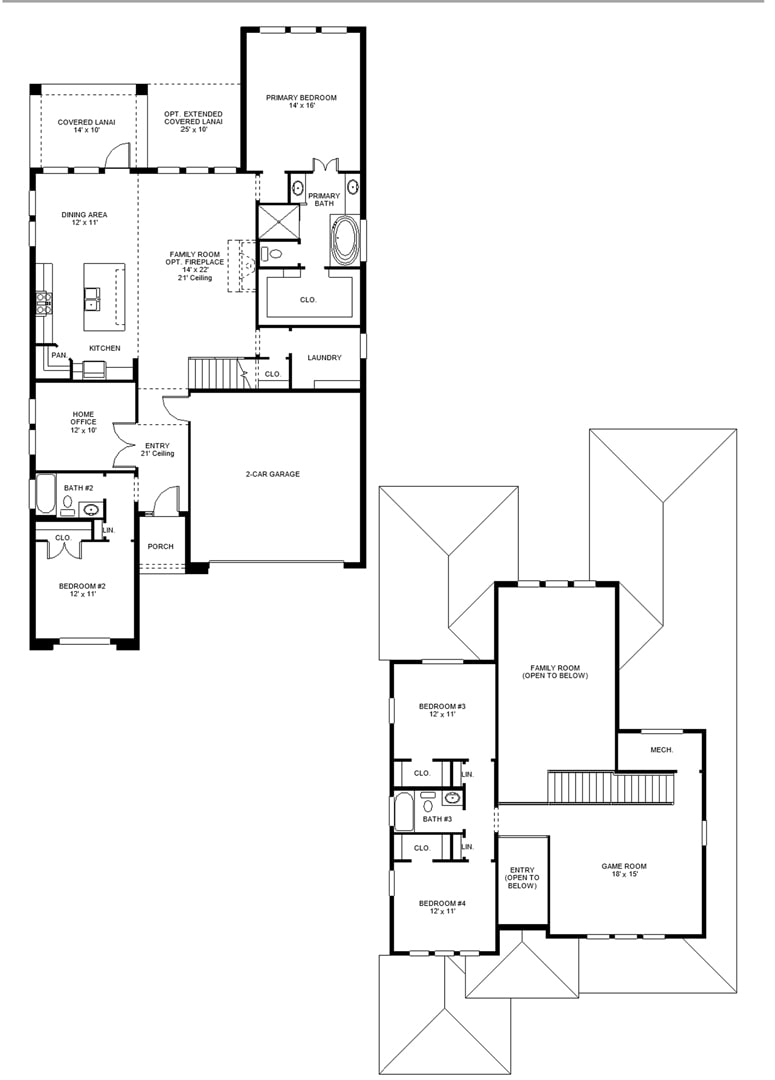 Floorplan image of Perry - 2713F