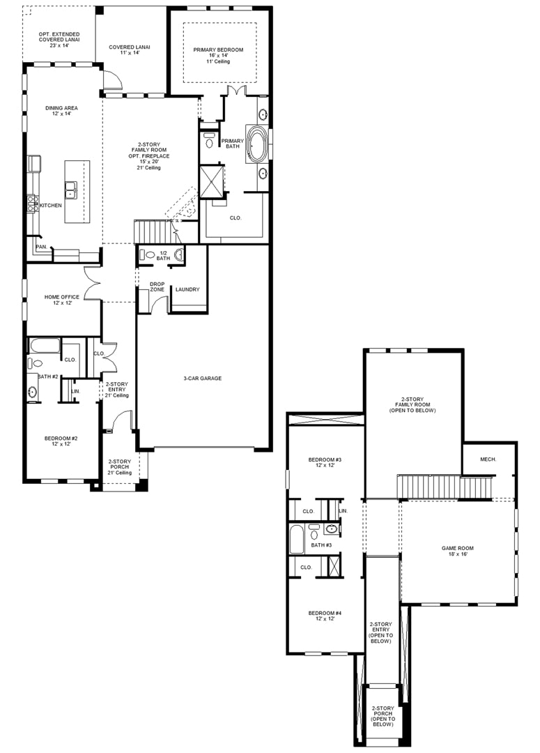 Floorplan image of Perry - 3024F