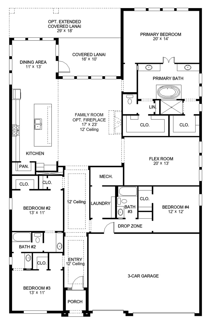 Floorplan image of Perry - 2929F