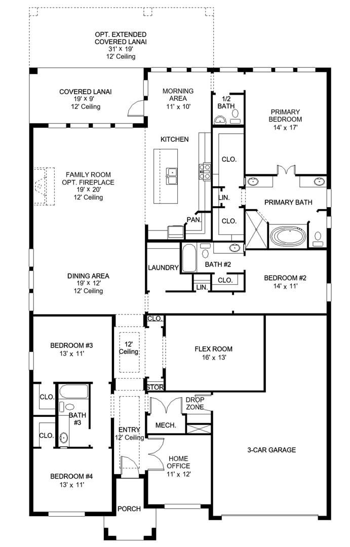 Floorplan image of Perry - 2957F