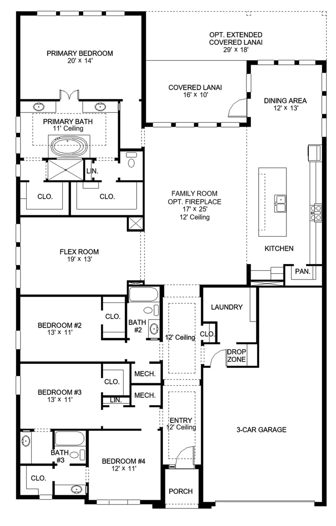 Floorplan image of Perry - 2968F