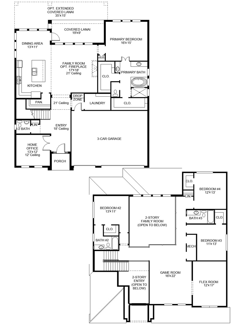 Floorplan image of Perry - 3479F