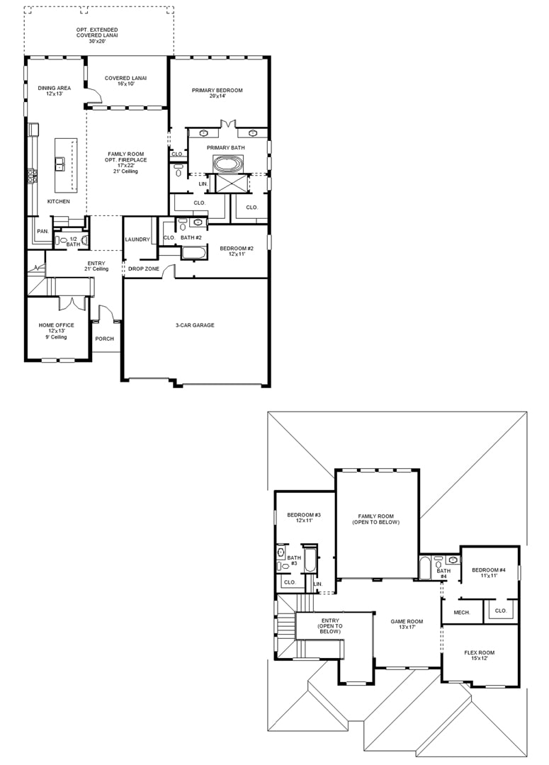 Floorplan image of Perry - 3575F