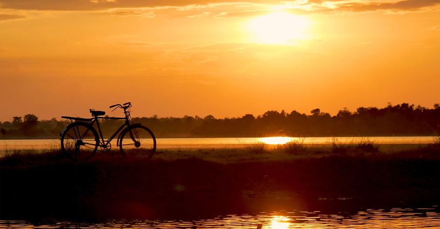 Sunset Biking at Glynlea Country Club