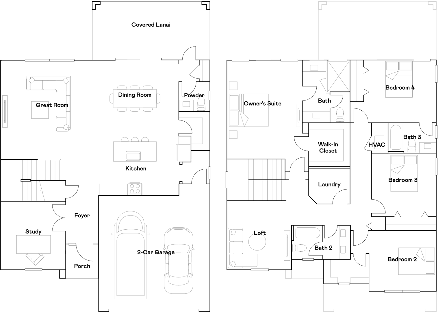 Floorplan image of Lennar - Tulip