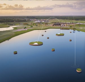 Glynlea Golf holes on the water - Toptracer