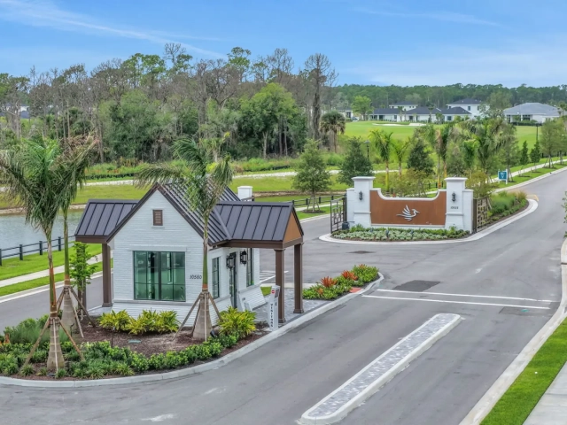 Gated Entrance to Glynlea Country Club