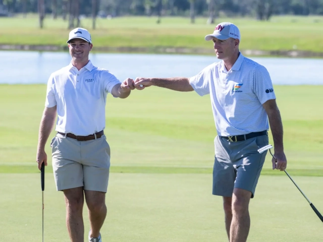 Golfers at Glynlea Country Club