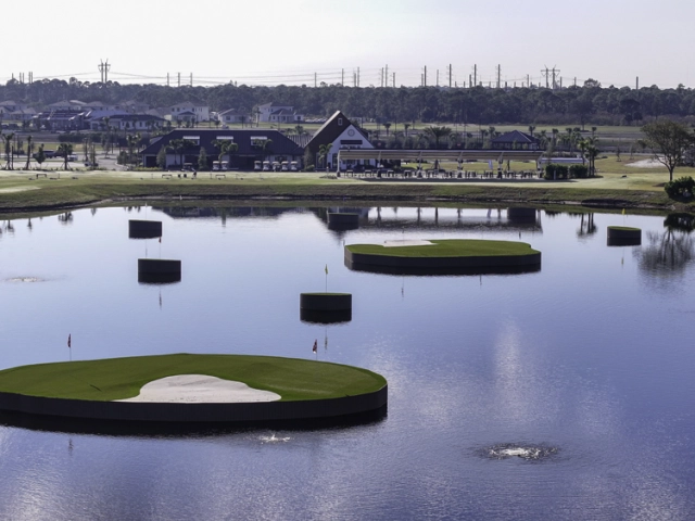Toptracer Aquatic Driving Range at Glynlea