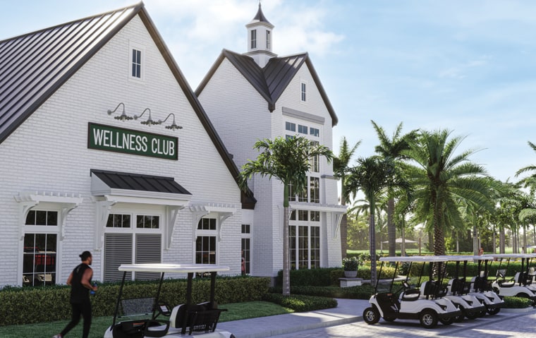 Rendering of the Golf Pro Shop