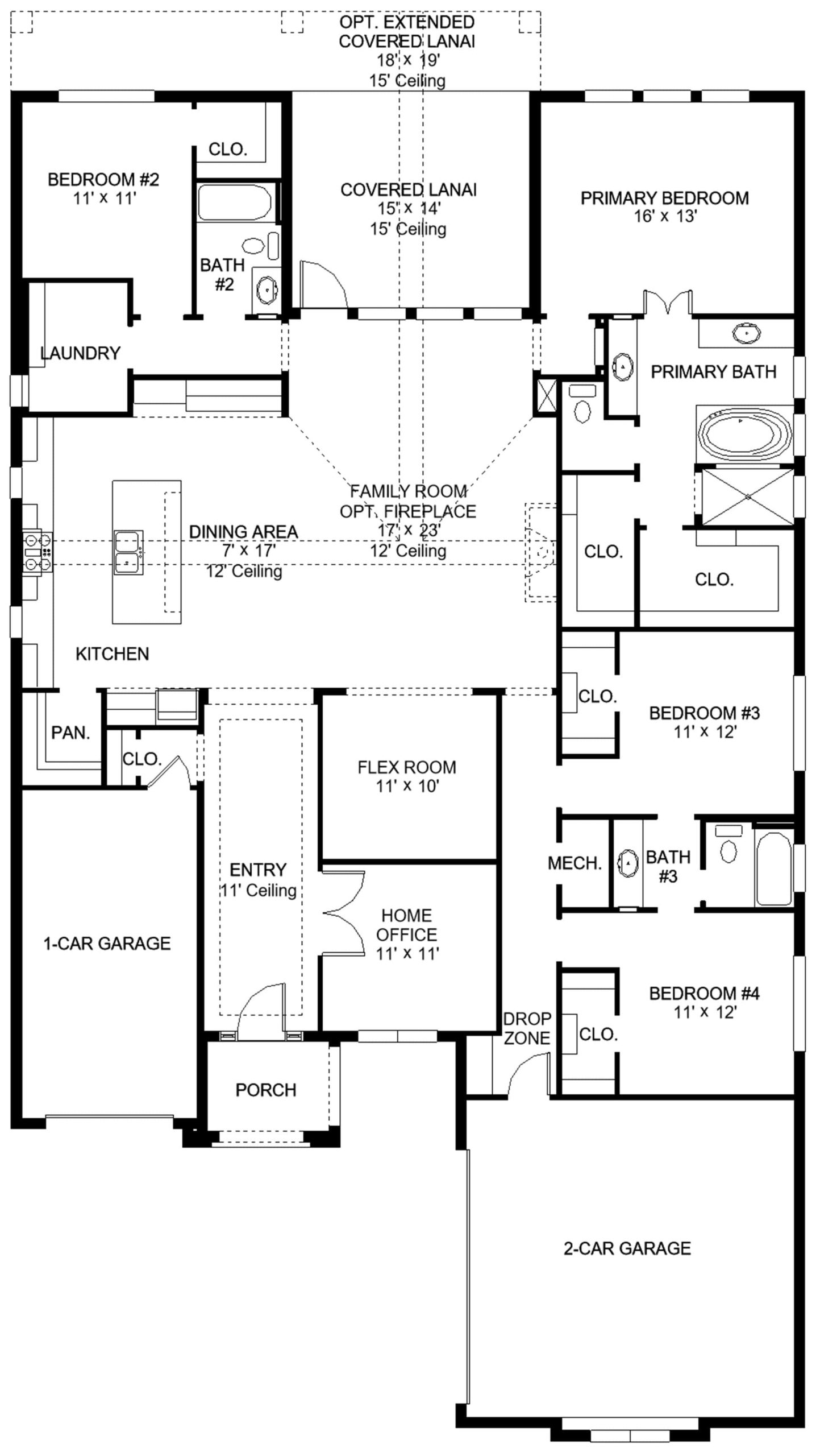 Floorplan image of Perry - 2683F