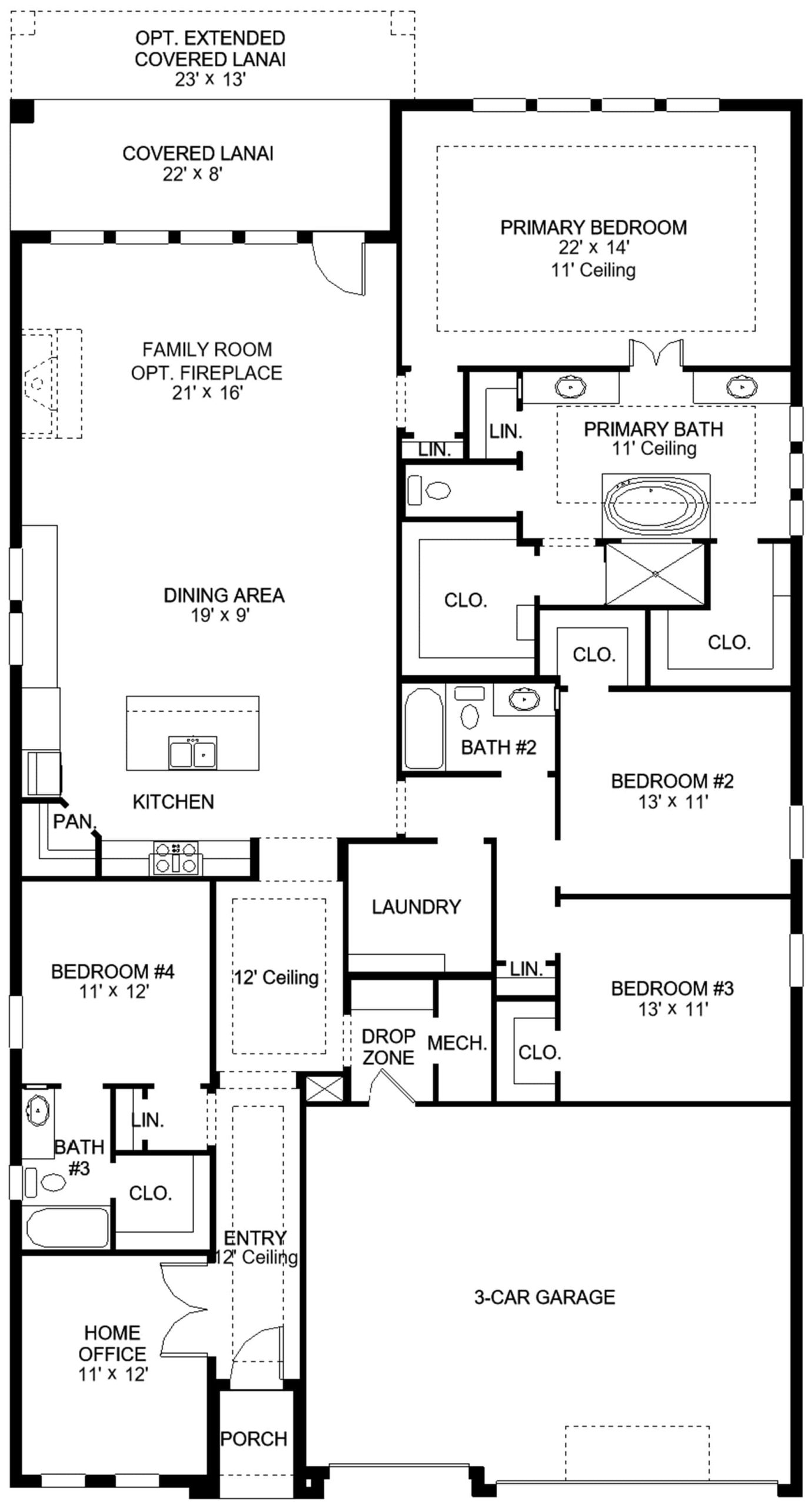 Floorplan image of Perry - 2749F