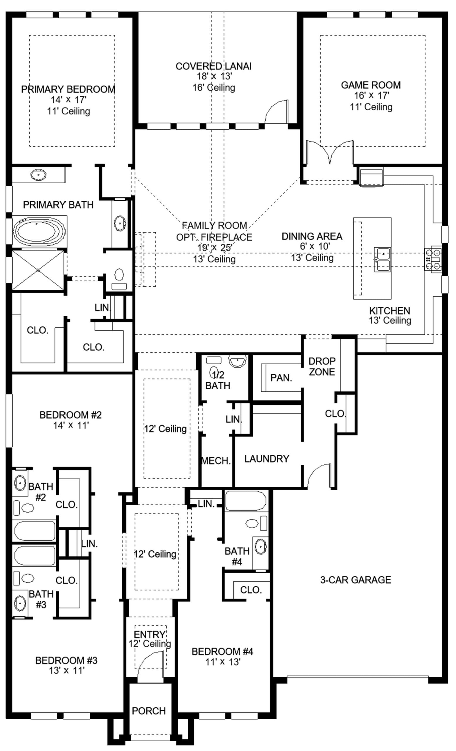 Floorplan image of Perry - 3070F