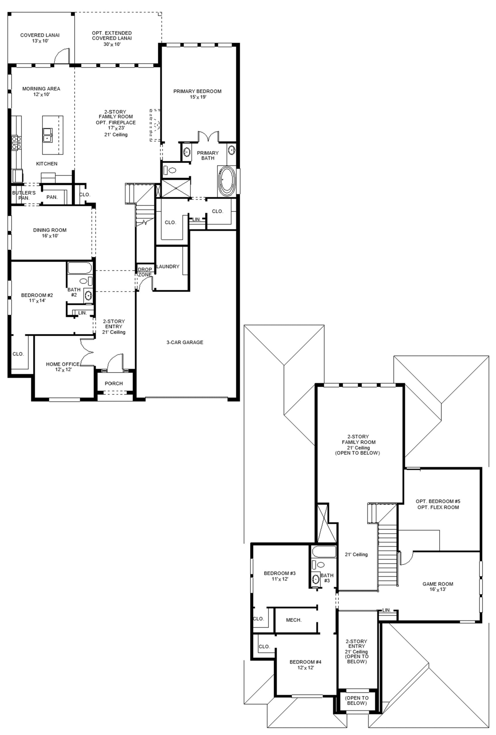 Floorplan image of Perry - 3253F