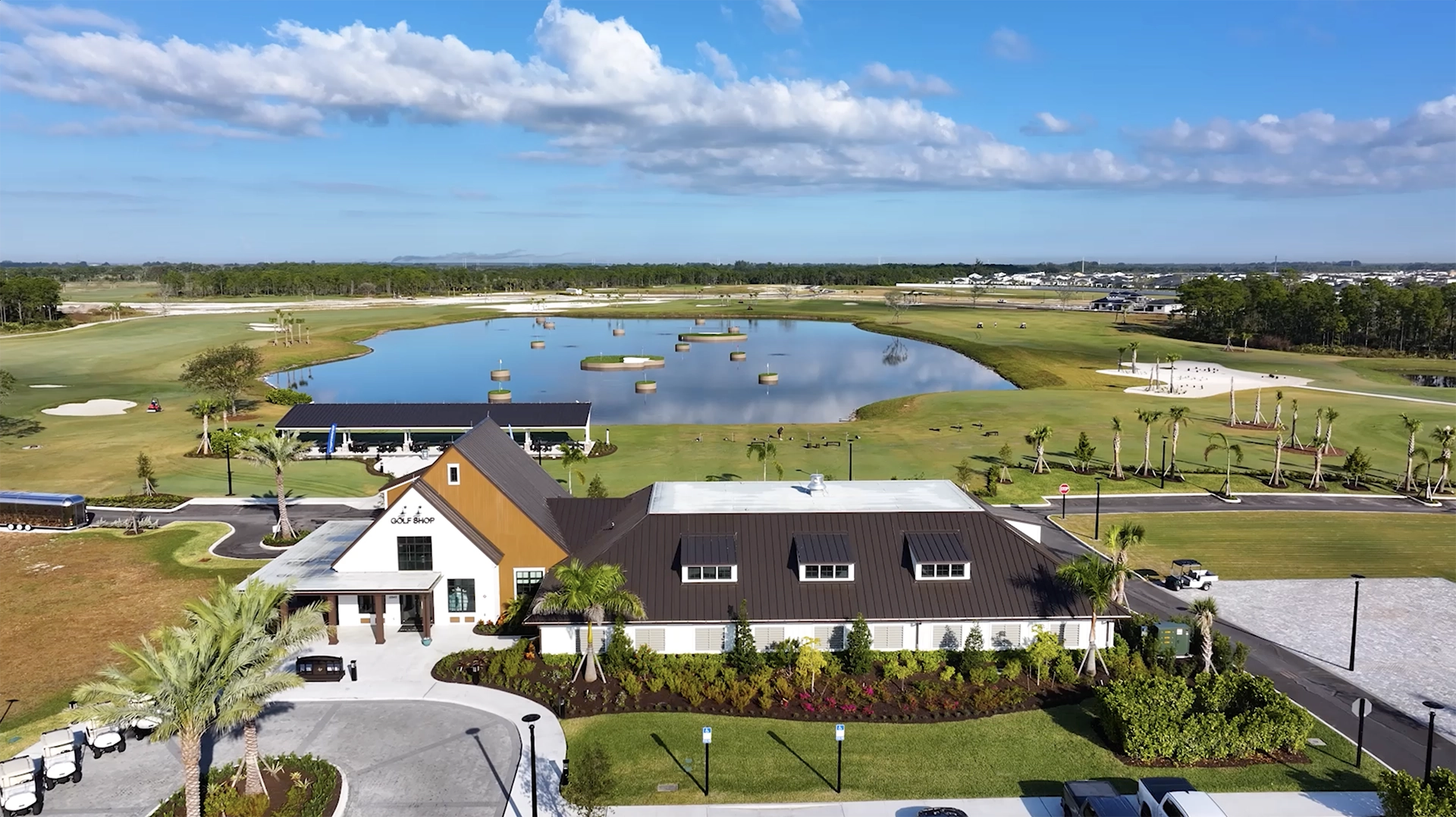 Glynlea Country Club Training aerial
