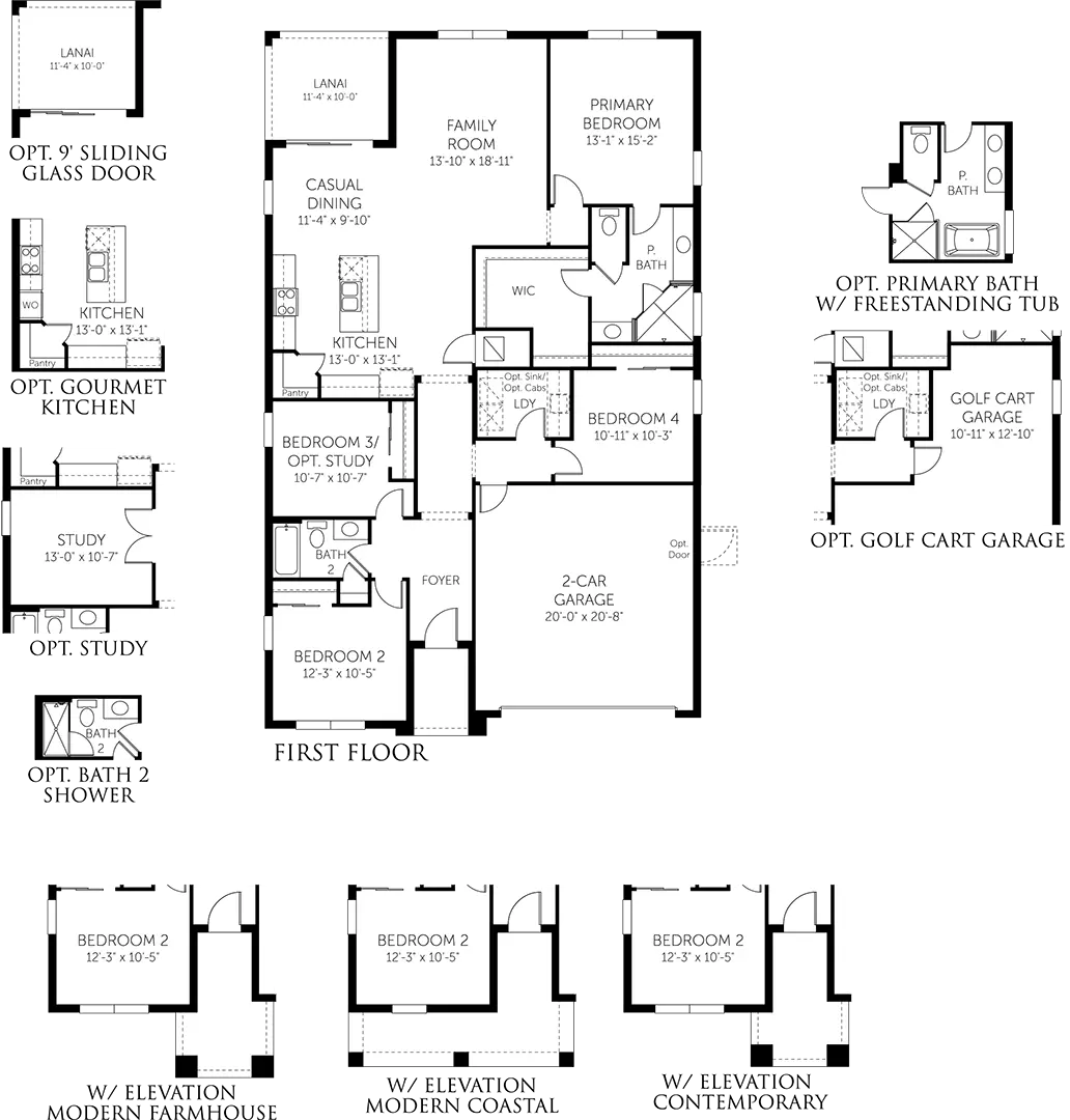 Floorplan image of Dream Finders Homes - Sorrento