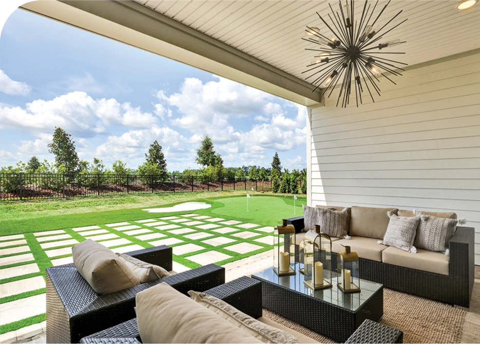 Dream Finders Homes Model Patio