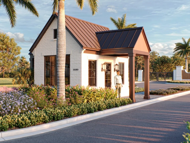 Gated Entrance at Glynlea Country Club