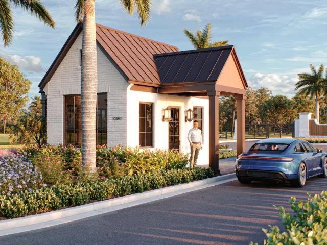 Glynlea Country Club Guardhouse Entrance