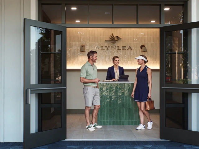 Glynlea Country Club Welcome Desk