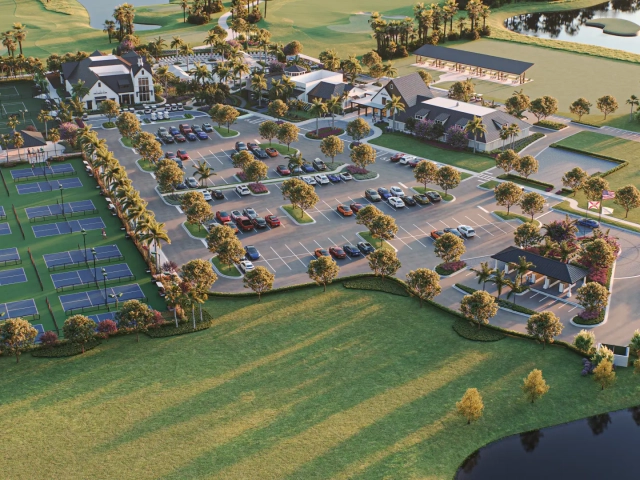 Glynlea Country Club Amenities Aerial View